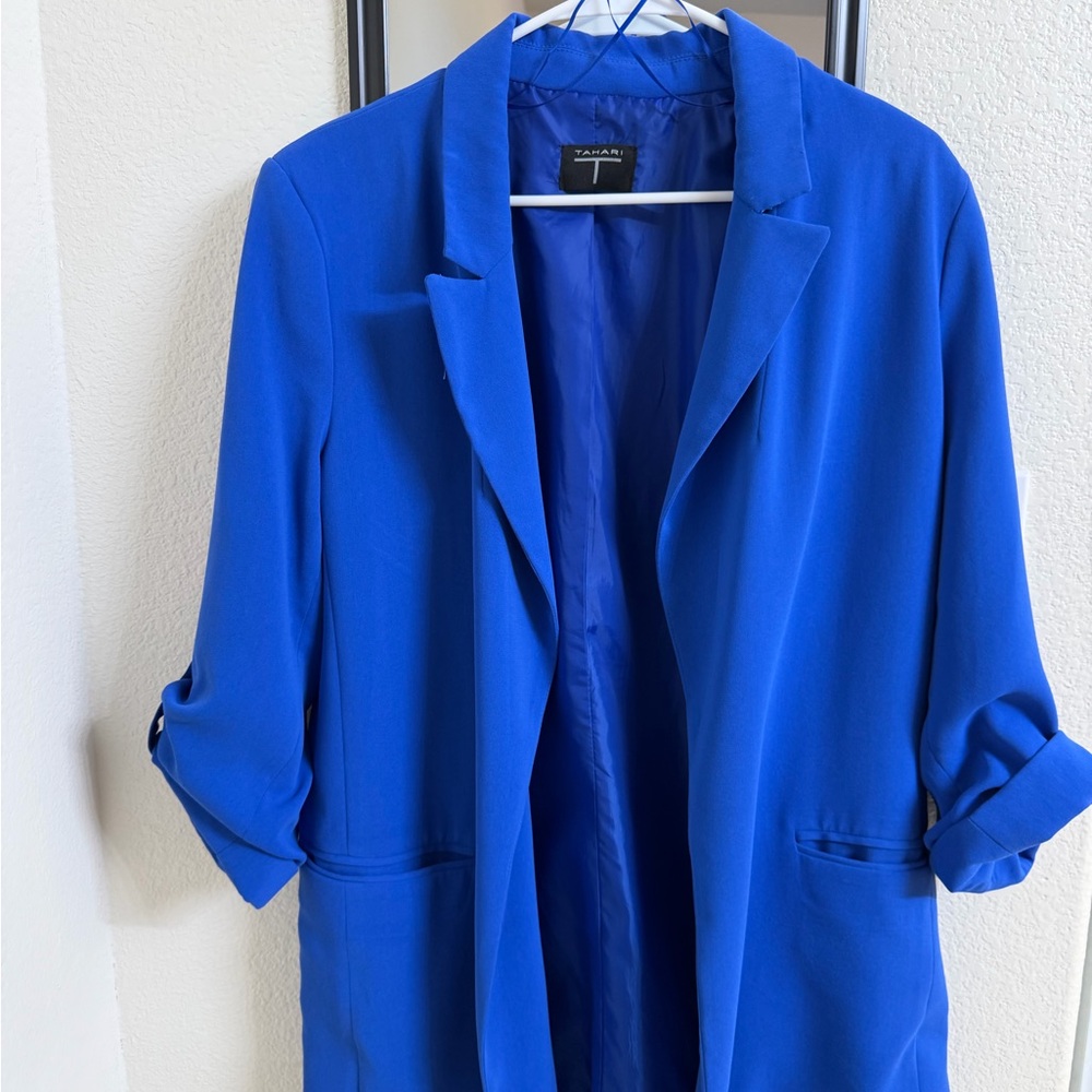 Tahari Royal Blue Women's Blazer